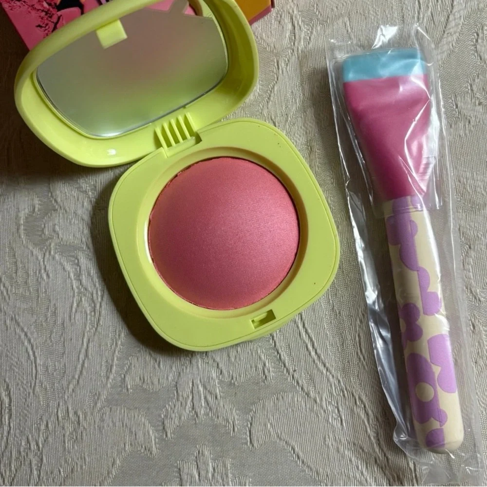 Made By Mitchell Blursh Pods Baked Blush Pure Imagination & Brush Bundle BNIB